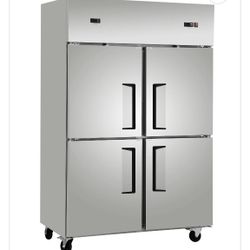 West Kitchen 47"W Reach-In Freezer with 4  Door 