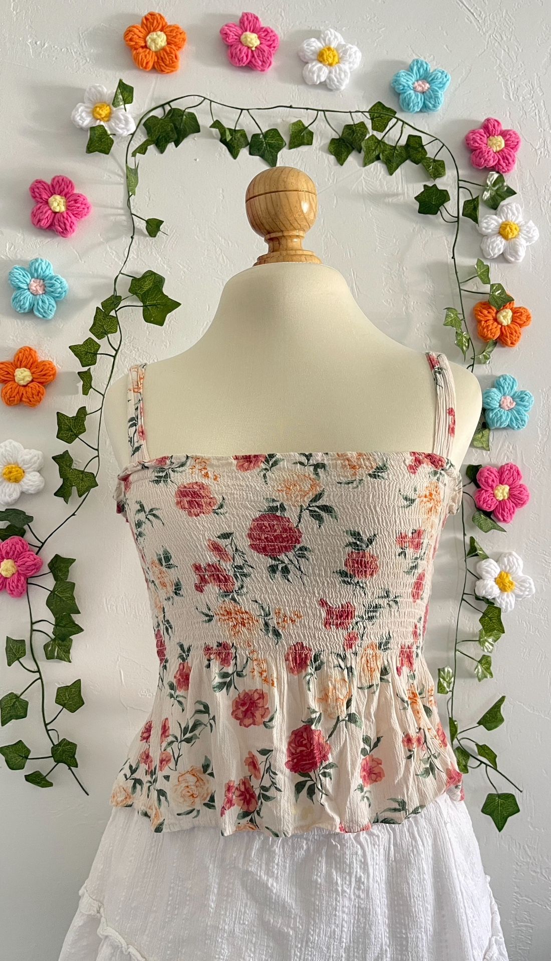 Floral Tank- American Eagle