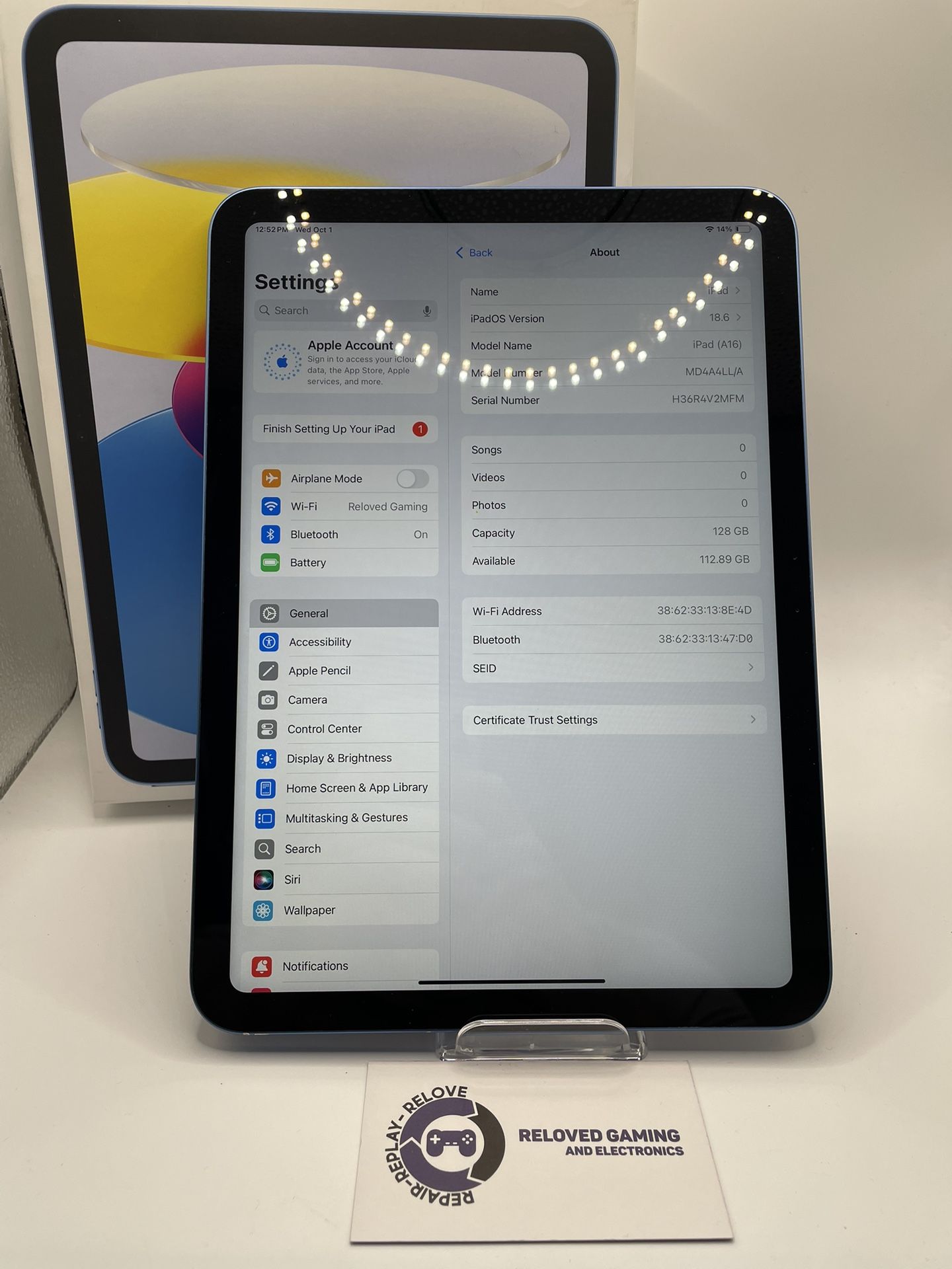 iPad 10th Generation - 128gb - In Amazing Condition - No Issues