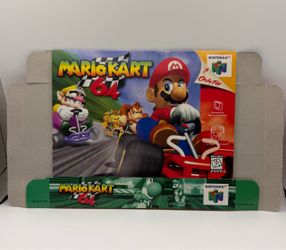 Mario Kart 64 (Nintendo 64 | N64) Authentic Original BOX ONLY - No Game