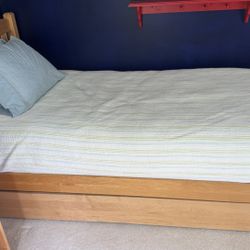Trundle Bed (twin), Night Stand And Bookshelf