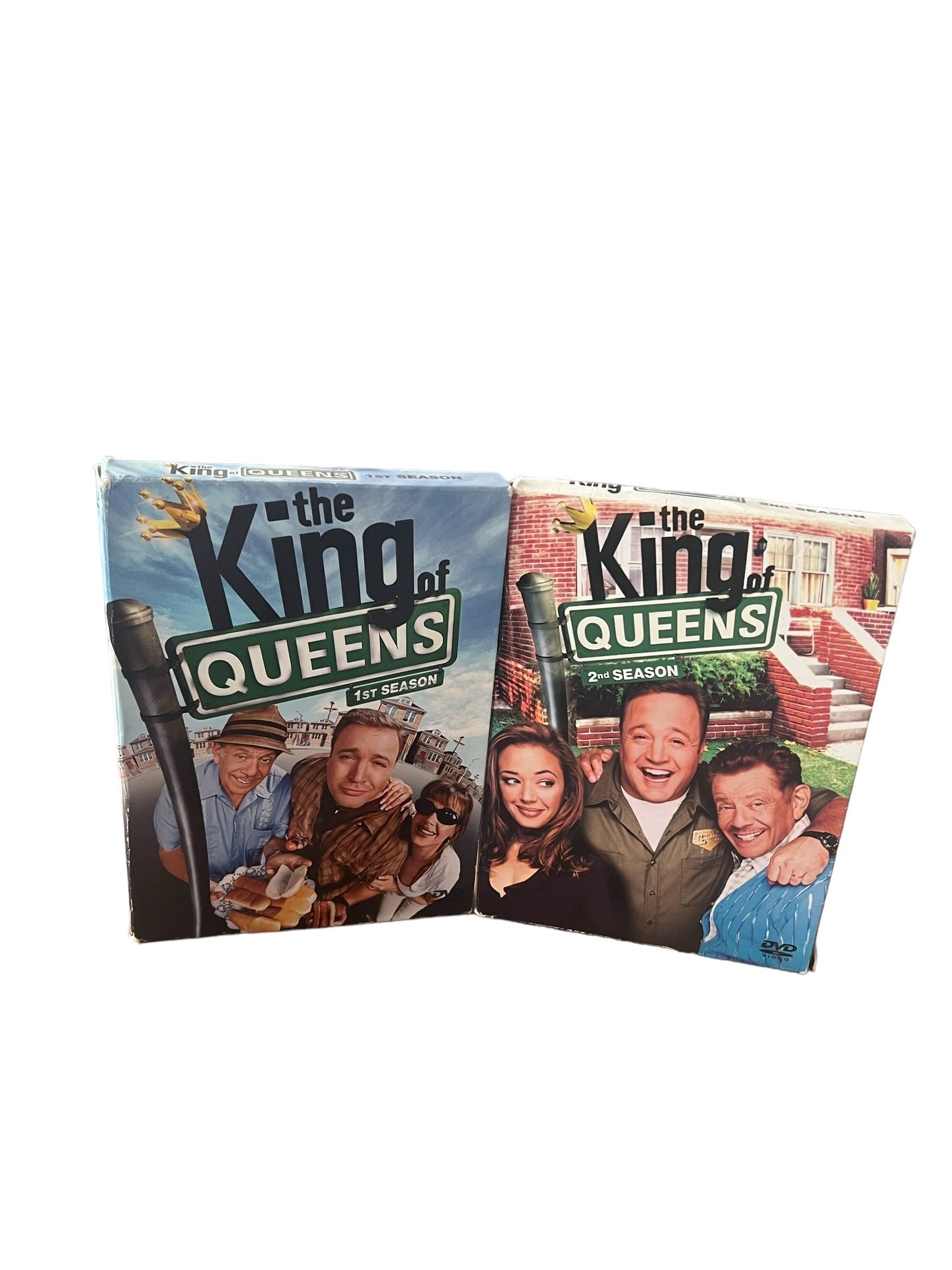  The King of Queens Complete Ist and 2nd Season DVD    This DVD set includes the first and second seasons of The King of Queens, the popular TV show s