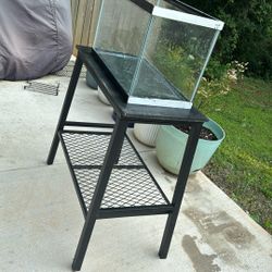 Fish Tank And Table
