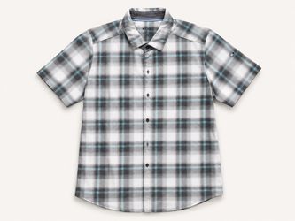 KÜHL Men’s Short Sleeve Plaid Button-Up