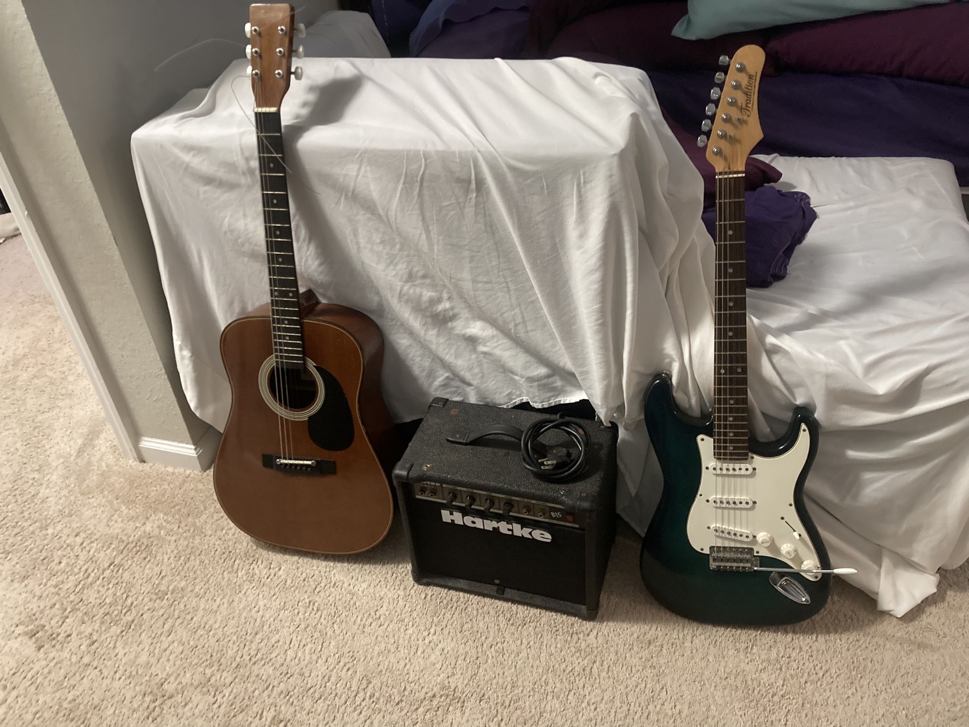 Guitars And Amp