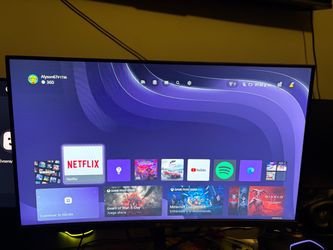 CRUA 24” 144Hz Gaming Monitor + 32” Gaming Desk