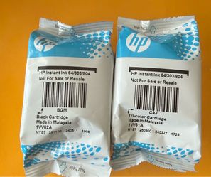 HP Instant Ink 64/303/804 ( Black+Tri color )