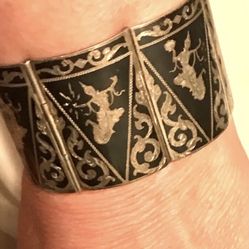 Sterling Siam Niello Bracelet