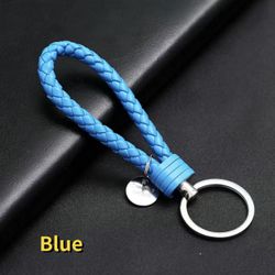 One Piece Leather Rope Keychain Holder.