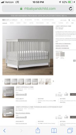Airin top spindle crib