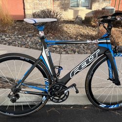 56cm Felt b2 DI2 dura ace tri road bike full carbon