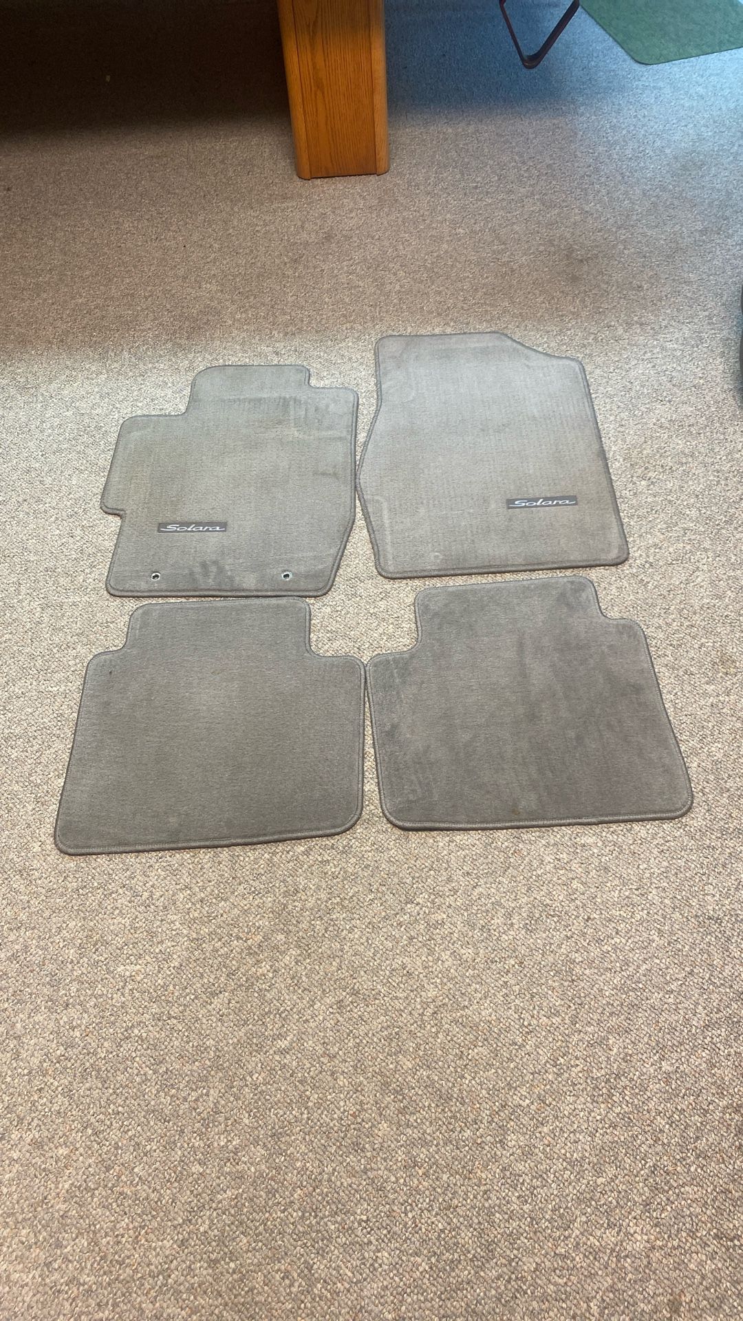 Carpet Mats For 2nd Gen Toyota Solar a