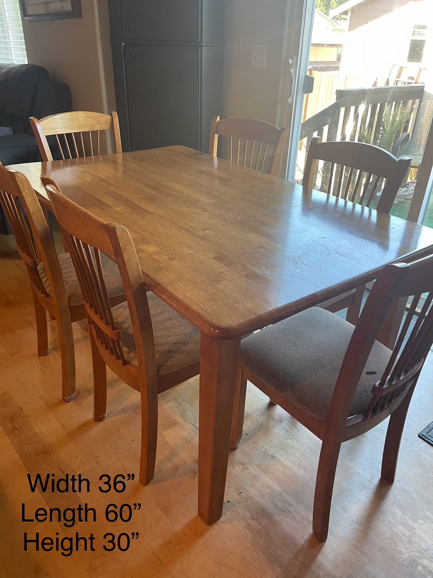 Kitchen Table For 6