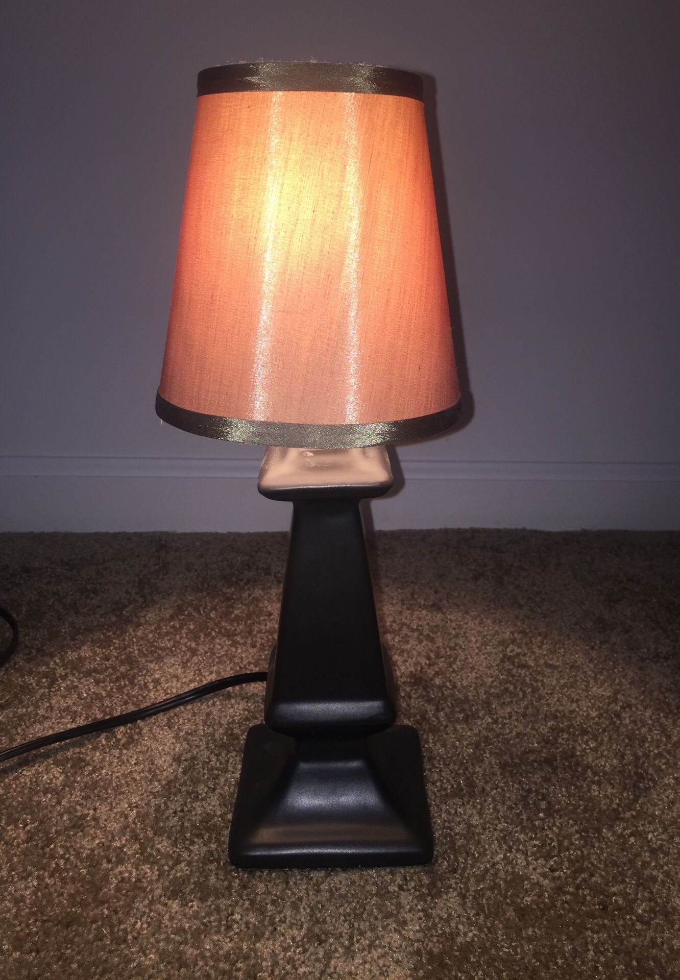Lamp with shade