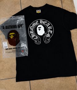 Chrome Hearts Bape Tee Men’s Size Large