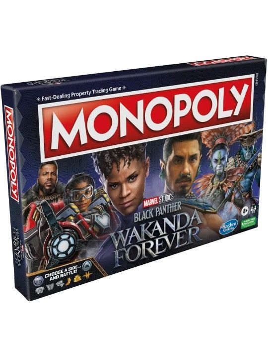 Marvel Studios Black Panther Monopoly