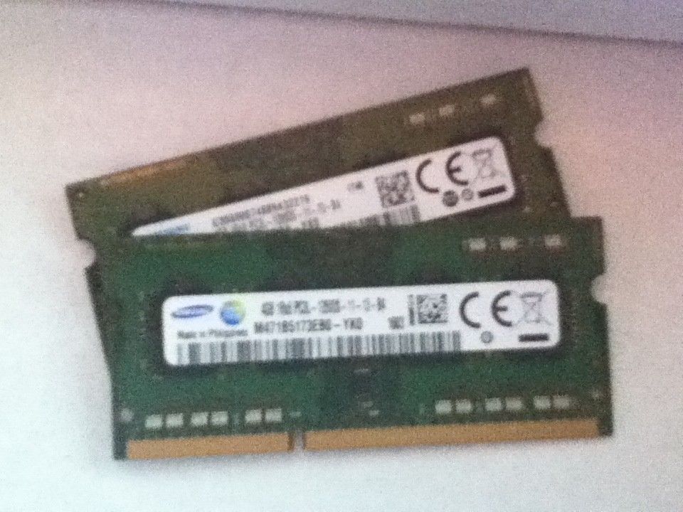 4GB sticks of DDR3 RAM, Tested / Working