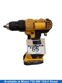 Dewalt Dcd771 Yellow Cordless Screw Gun