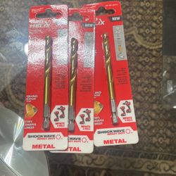 MILWAUKEE 48-89-4615 RED HELIX TITANIUM IMPACT DRILL BIT 9/32 IN