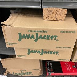 Java Jacket 500 Piece Hot Drink Sleeve
