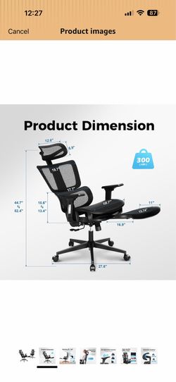 Ergonomic Mesh Office Chair