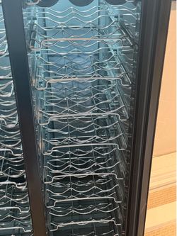 120 bottle dual zone wine fridge