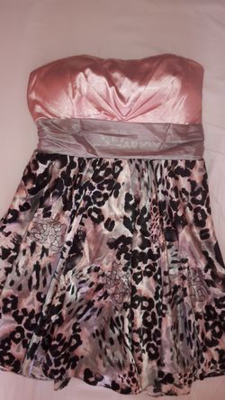 Pink Leopard Dress by Jump Girl size 11/12