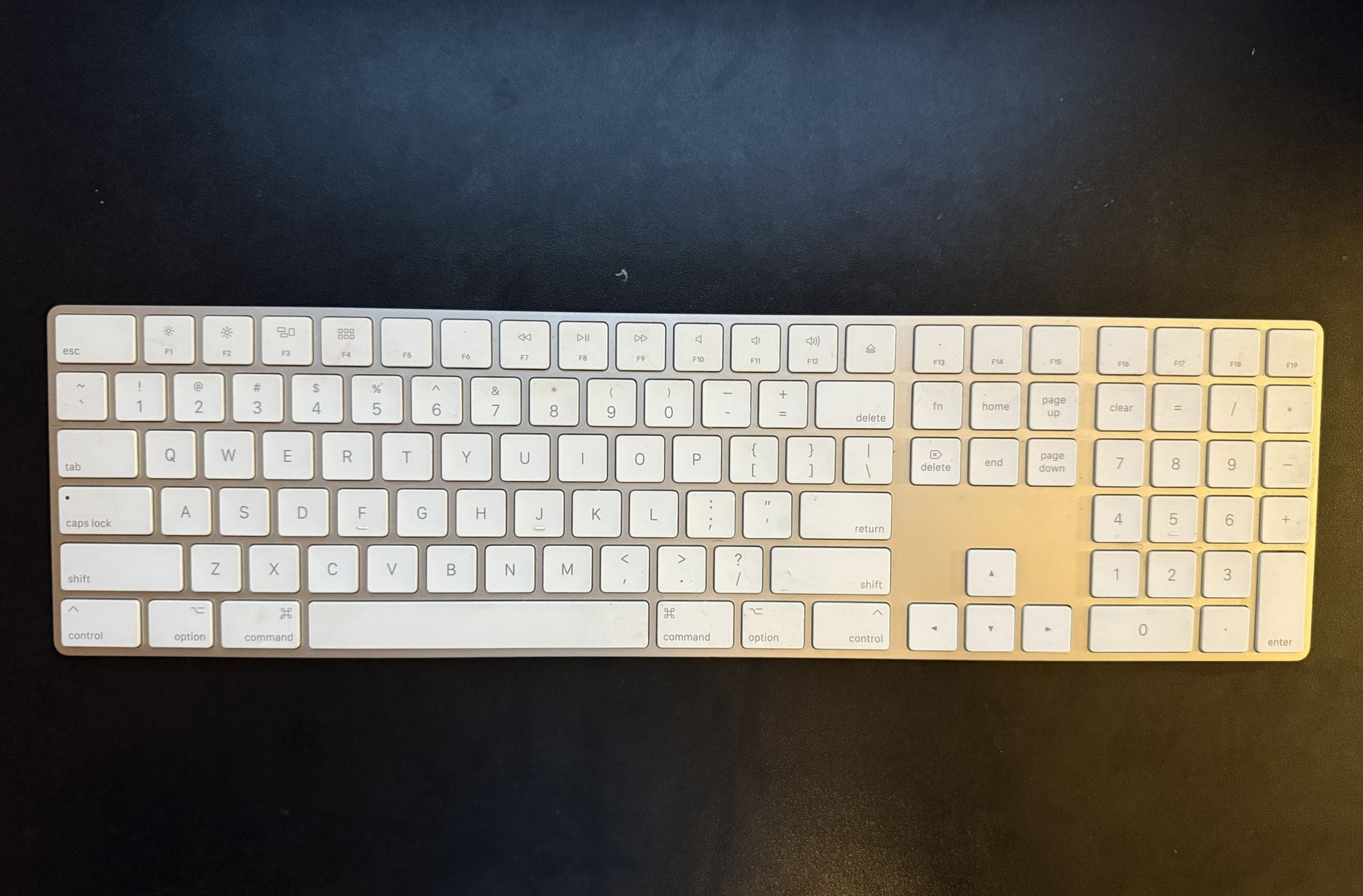 Apple Magic Keyboard with Numeric Keypad - White