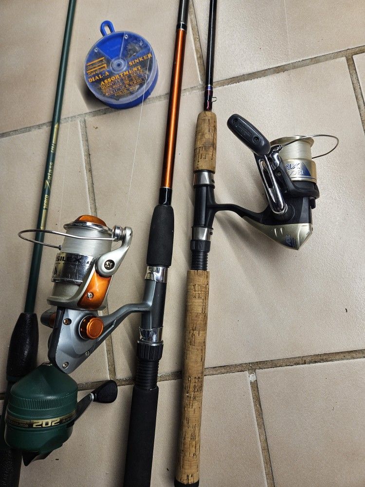 Fishing Rods And Reels. Nice!