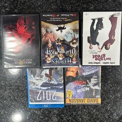 Assorted DVDs PG - R  5 DVDs