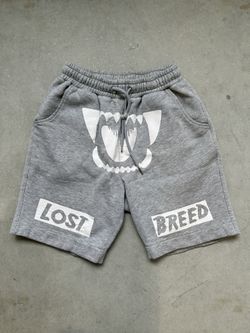 The Lost Breed TLB Stay Hungry Stay Focused Grey Sweat Shorts 2017 (M) Medium