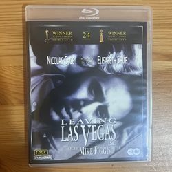 Leaving Las Vegas Nicolas Cage 1995 Film 2-Disc Blu-ray & DVD Set Used Good Condition $20 Meet Up In Irving @dfwgoods