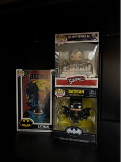 BATMANS & SUPERMAN - FUNK POPS