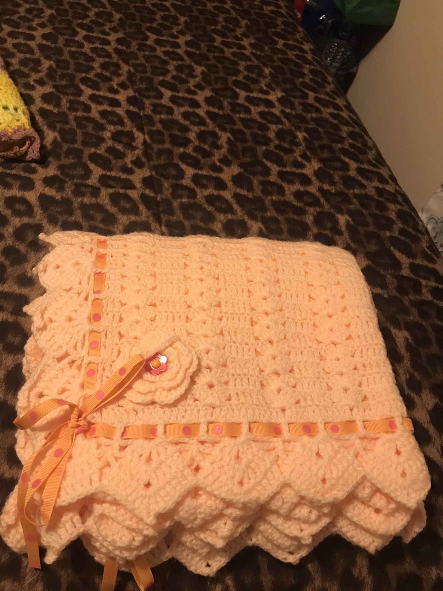 Baby’s blanket a crochet