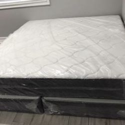 New Mattresses Queen Size King Full Twin 🇺🇸box Spring Included ✅