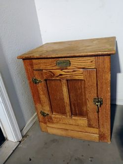 Antique ice box