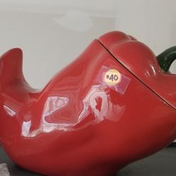 CHILI PEPPER COOKIE JAR