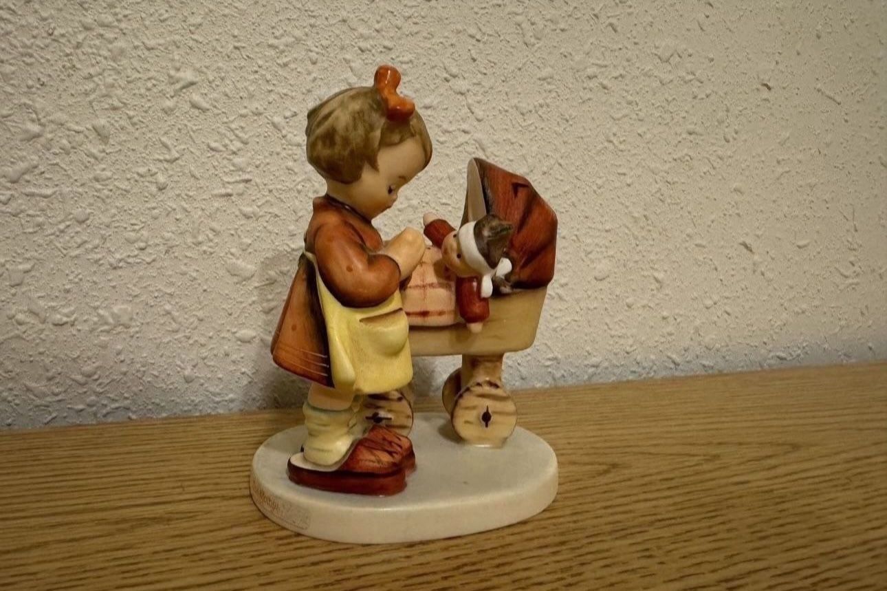 Doll Mother by Hummel Goebel, Vintage late 1960's,, West Germany, #85, label