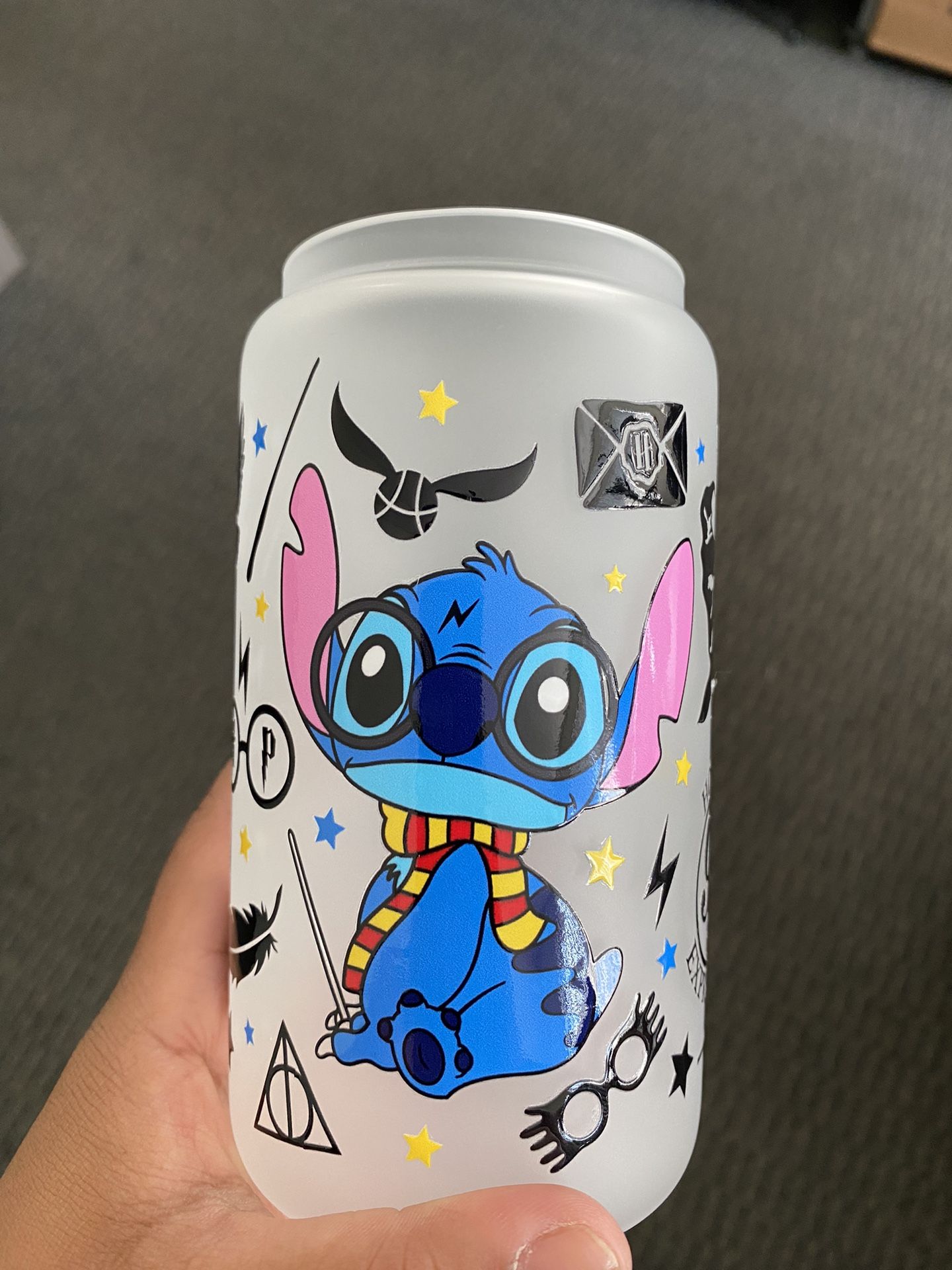 Stich /Harry Potter Glass