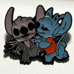 Stitch Angel Nightmare Before Christmas Cosplay Pin