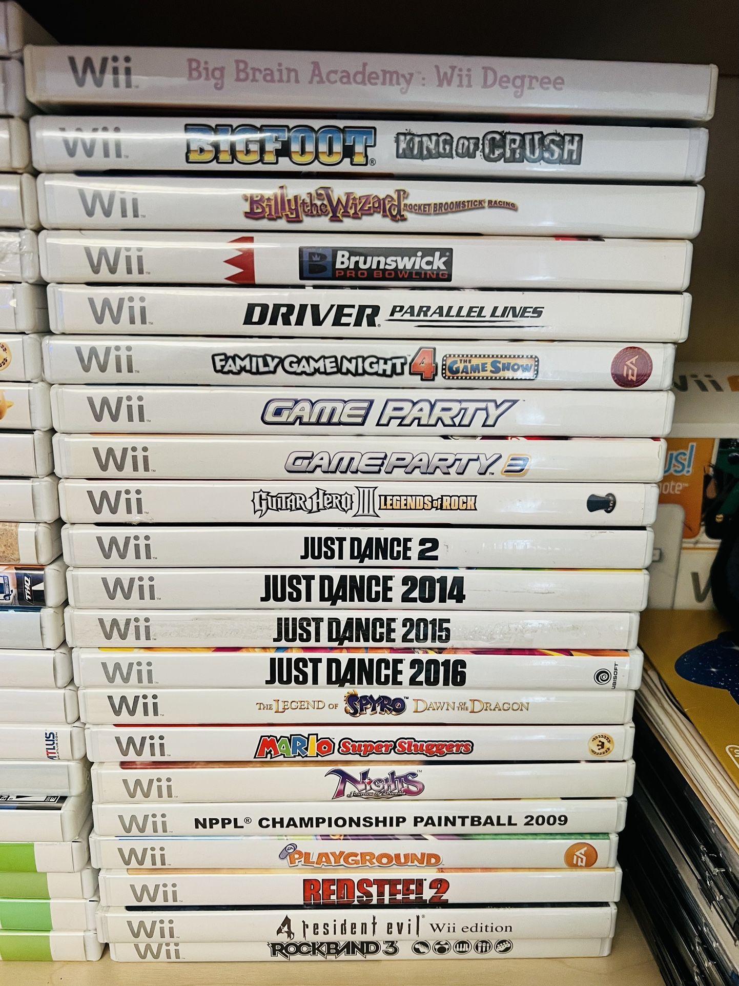 Nintendo Wii and Wii U Games & Accessories (Read Description for Prices)