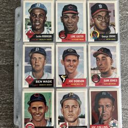 Topps -1953 Archives Set In Card Sleeves