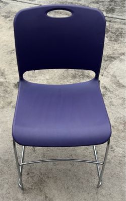 Office chair, purple, heavy duty
