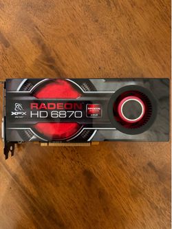 XFX RADEON HD 6870 Graphics card