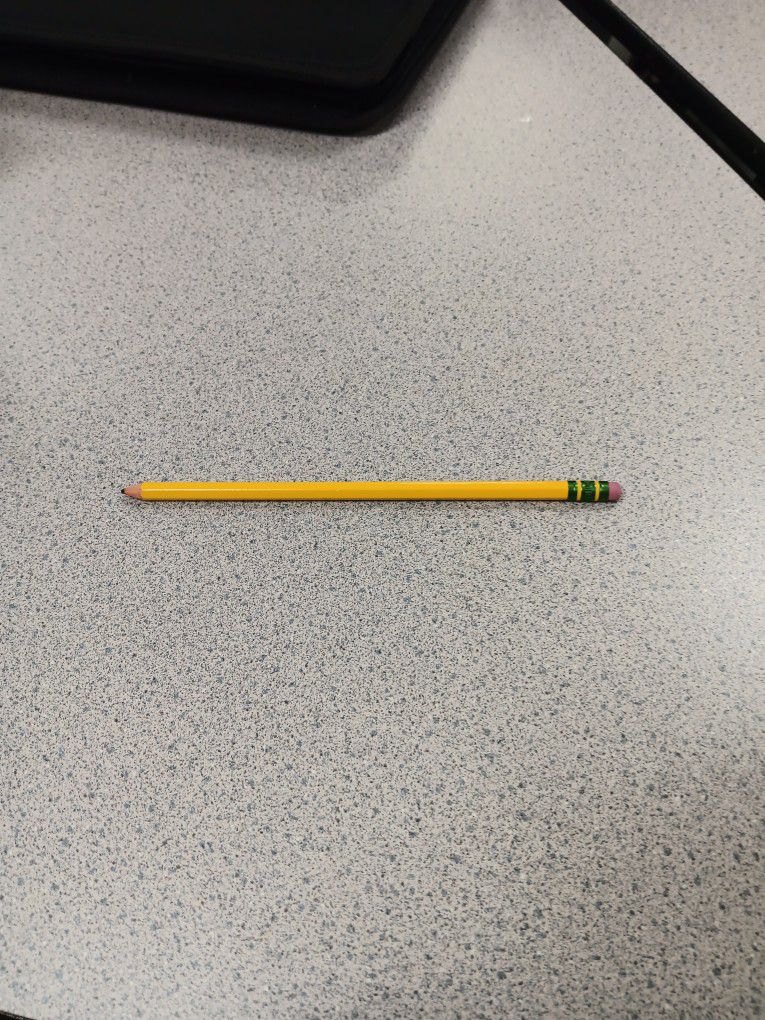 Pencil Dixion ticonderoga Yellow Green Small