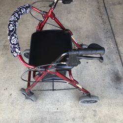 Walker With Seat