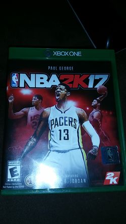NBA 2K17 xbox one game