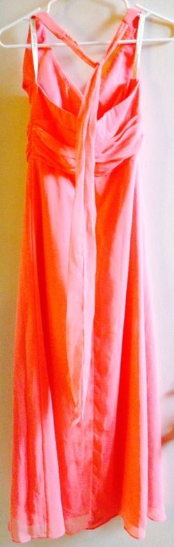 pink/peach dress