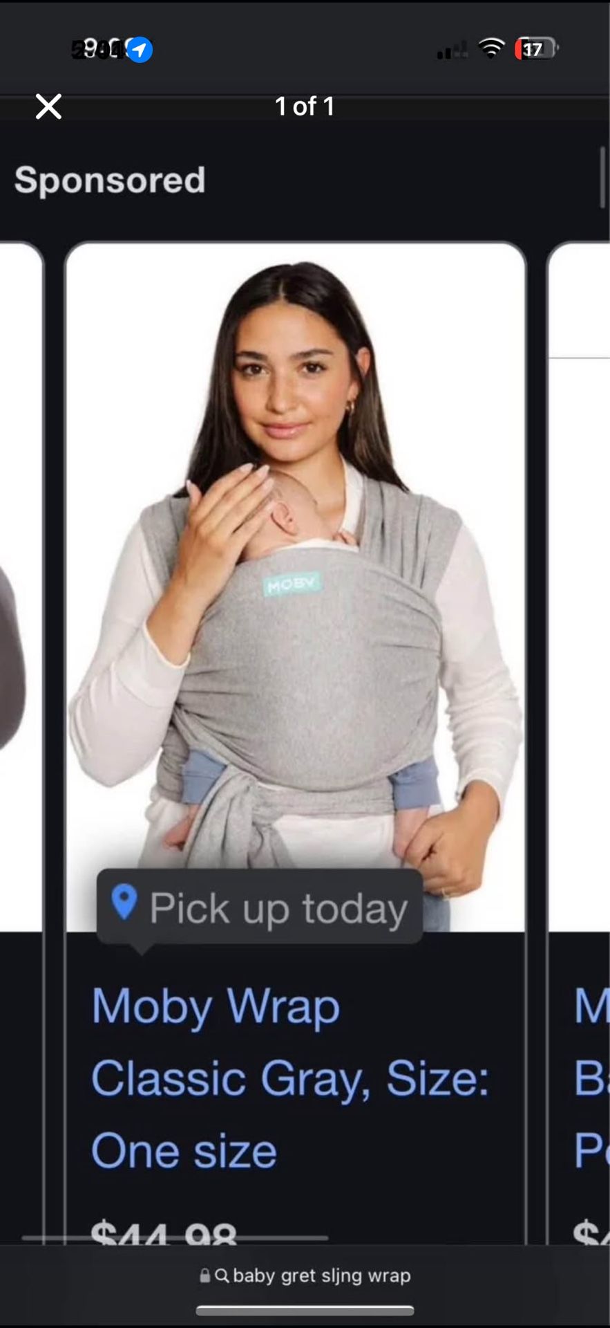 Baby Sling Wrap