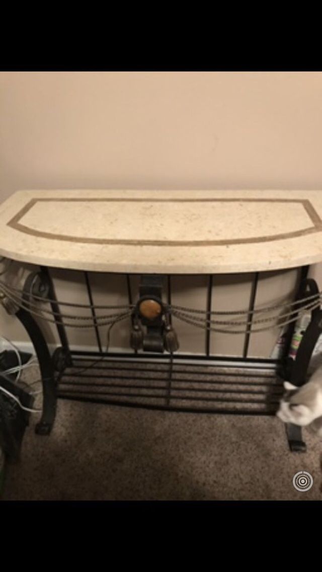 Table and chairs with matching buffet